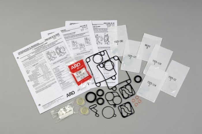 ARO 637389 air section repair kit for 1-1/2-inch EXP Series diaphragm pumps