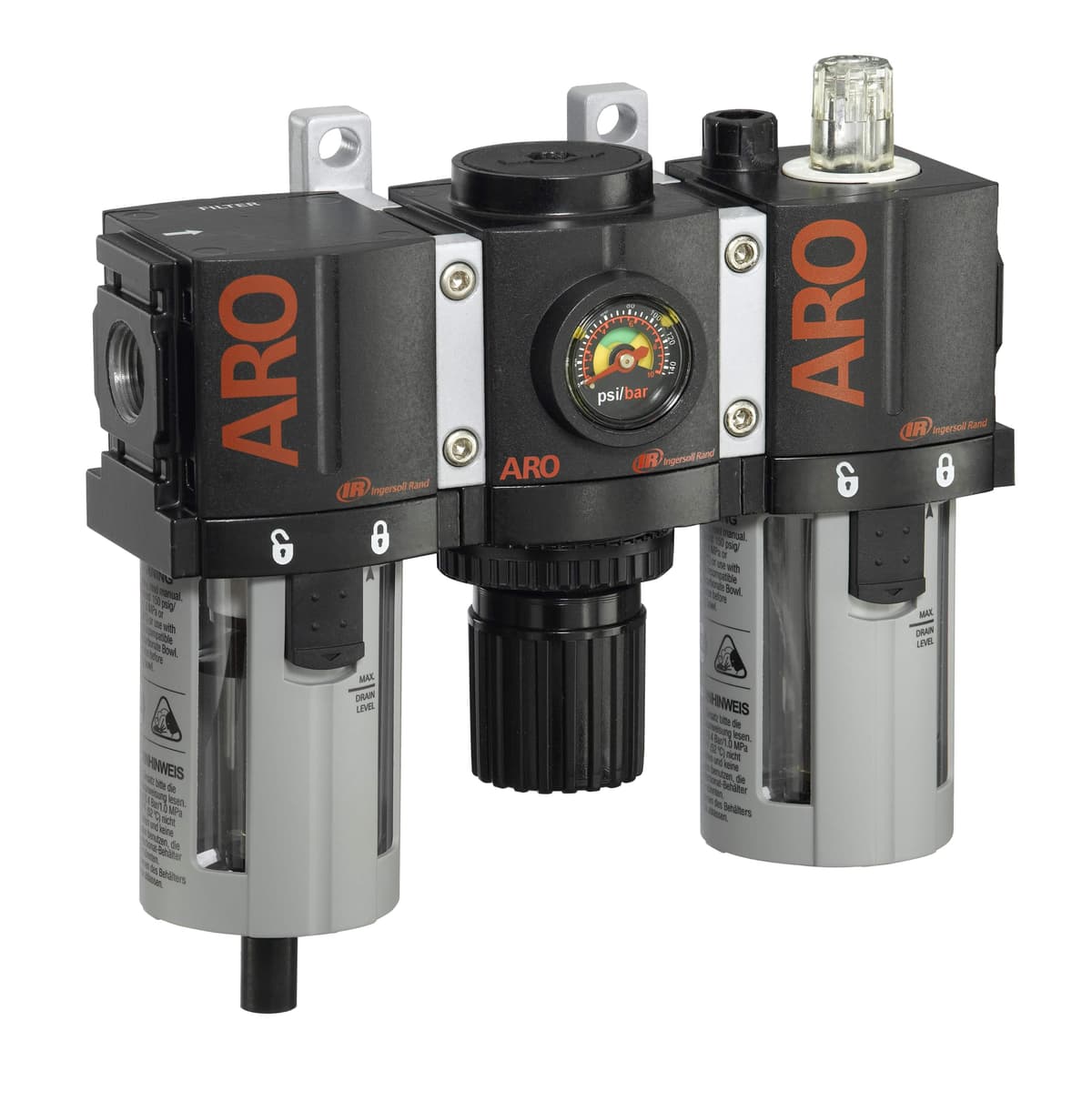 1/4" 3-Piece Combination | ARO-Flo 1500 Series