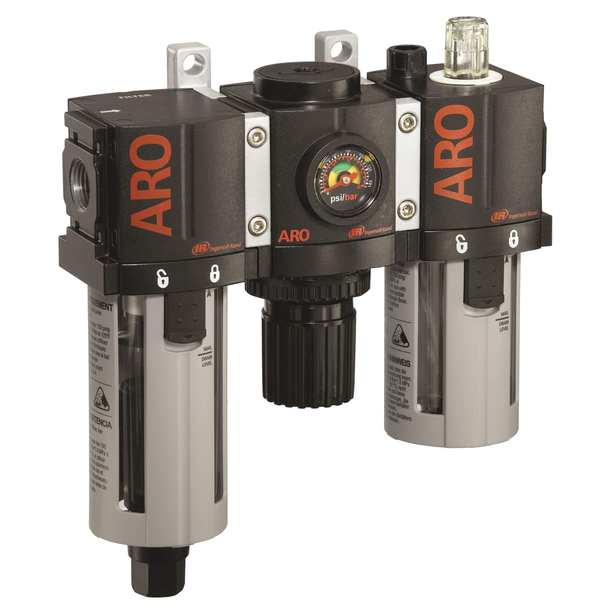 1/4" 3-Piece Combination | ARO-Flo 1500 Series