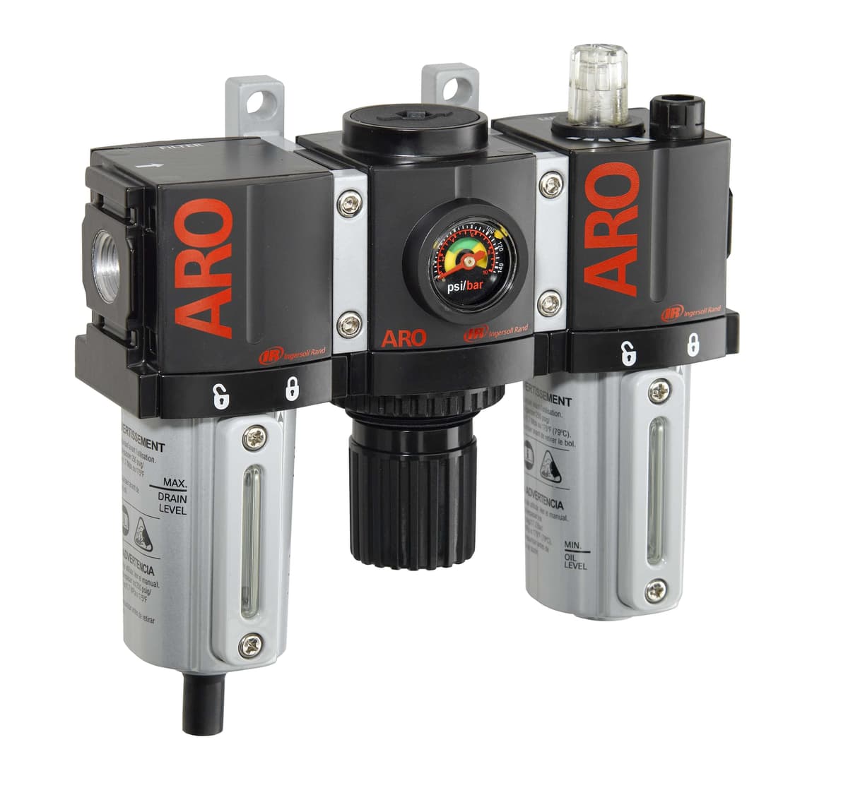 1/4" 3-Piece Combination | ARO-Flo 1500 Series