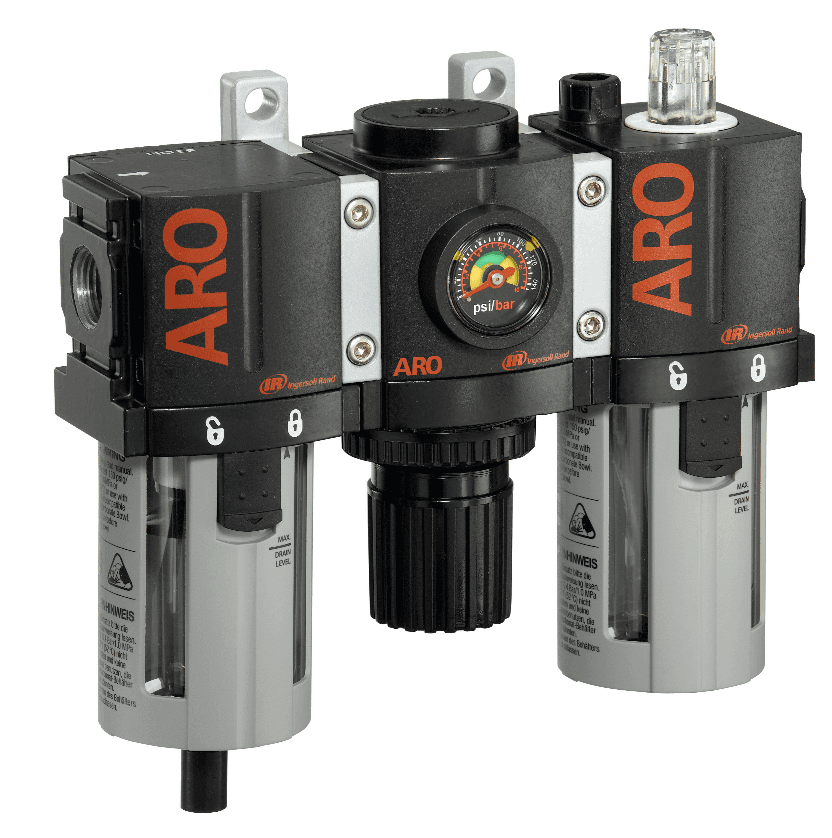 3/8" 3-Piece Combination | ARO-Flo 1500 Series