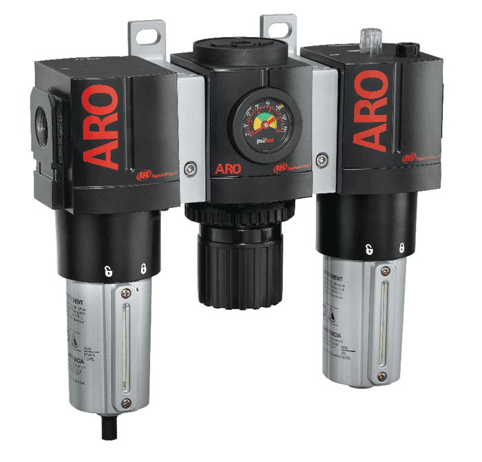3/4" 3-Piece FRL Combination | ARO-Flo 3000 Series